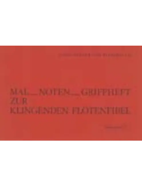 Mal-Noten-Griffheft